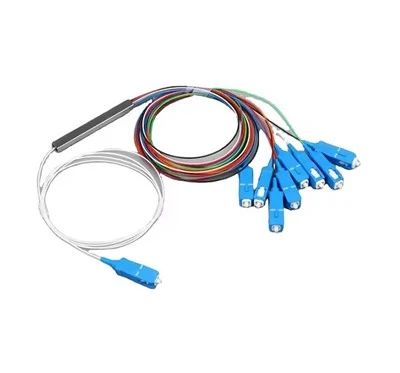 1x8 SC APC PLC Diferansyèl Splitter